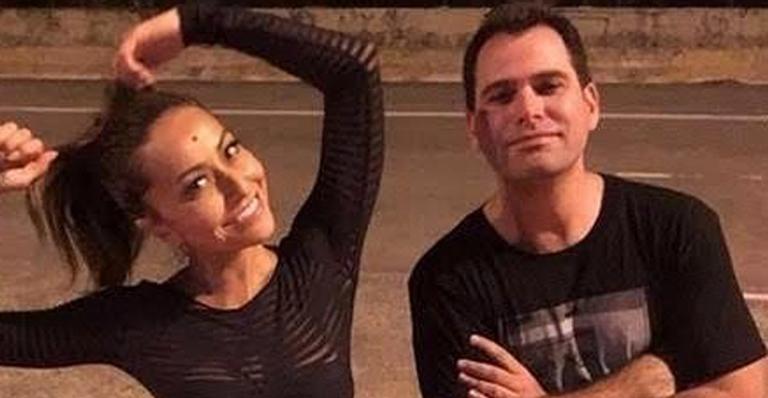 Sabrina Sato treina até tarde e ”atrapalha” malhação do marido de Adriane Galisteu