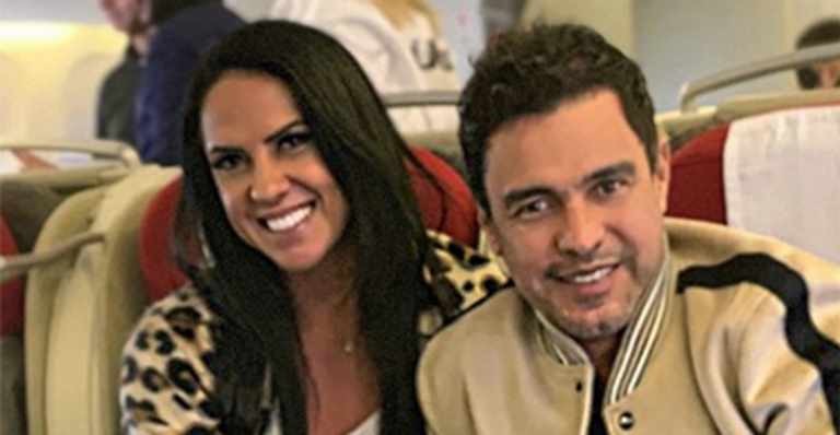 Após rumores de separação, Graciele Lacerda surge com Zezé Di Camargo e se declara