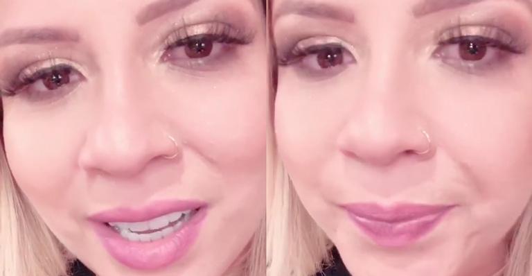 Marília Mendonça chora muito após show em Londres