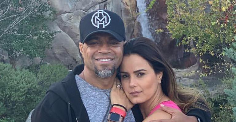 Luciele di Camargo comemora aniversário do caçulinha de Denílson: ”Um sonho meu”