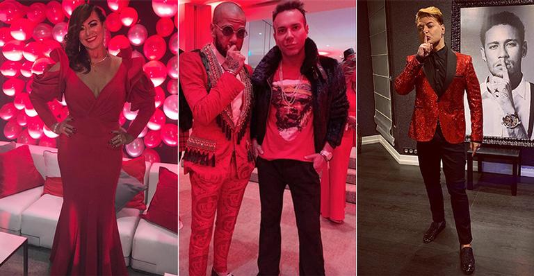 Confira os looks dos famosos na festa de aniversário de Neymar Jr