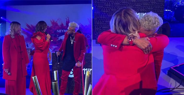 Marília Mendonça faz Neymar chorar ao surgir de surpresa na festa de aniversário