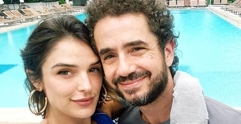Rafa Brites brinca com a idade do marido, Felipe Andreoli: ‘Beirando os 40’