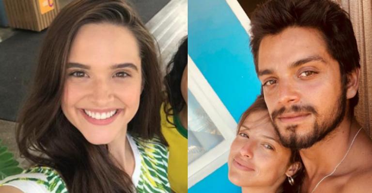 Agatha Moreira revive momento nostálgico ao lado de Rodrigo Simas e Juliana Paiva e se emociona: ”Passou um filme”