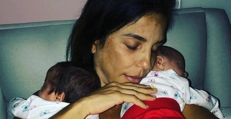 Ivete Sangalo celebra primeiro aniversário de filhas gêmeas: ‘Bênçãos em nossas vidas’