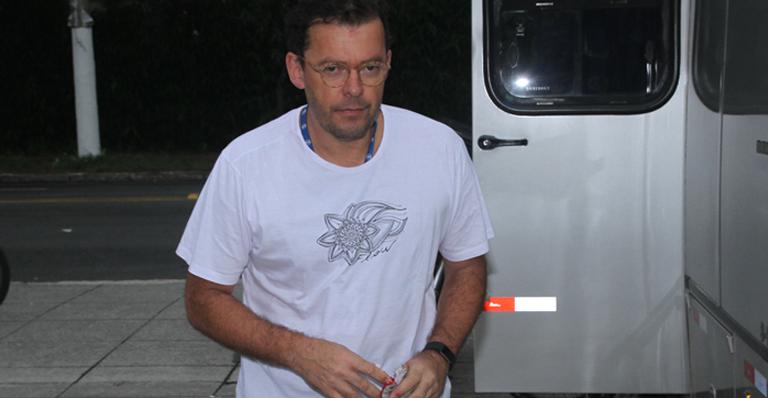 No velório de Ricardo Boechat, Fernando Rocha lamenta morte do amigo: ”A ficha ainda não caiu”