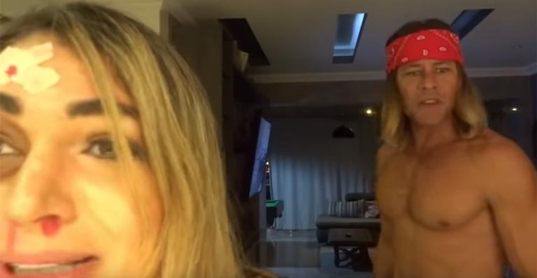 Theo Becker simula espancamento da mulher em vídeo: ”Já fiz meu papel de bom mocinho”