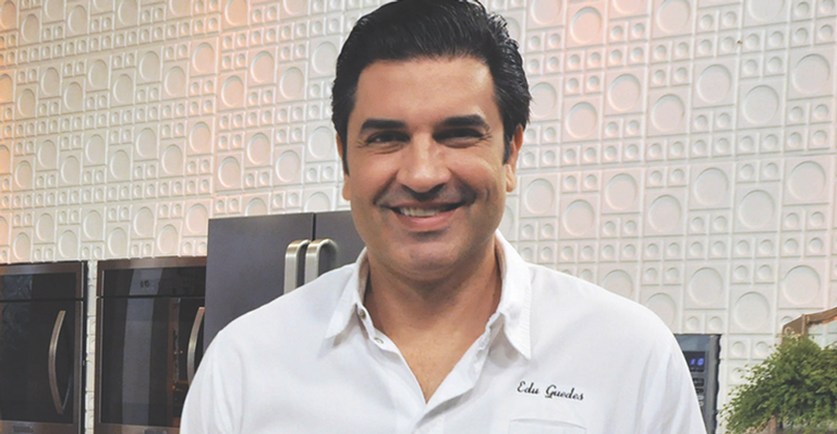 Edu Guedes comemora estreia de novo canal de receitas na web