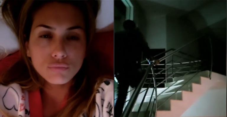Leo Dias passa perrengue na mansão de Lívia Andrade após incidente