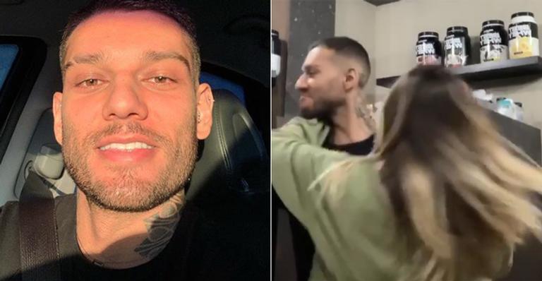 Lucas Lucco surge provocante em momento raro com a namorada: ”A gente tá sempre assim”