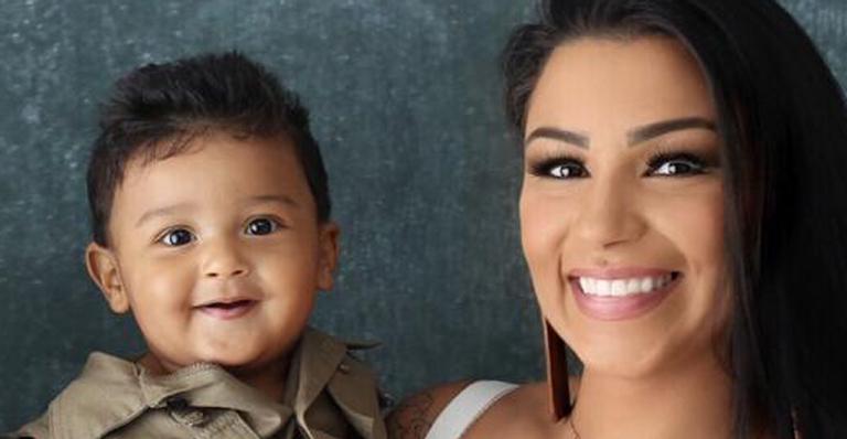 Filha de Gretchen, Jenny Miranda mostra ensaio do filho e anuncia mudança para a Indonésia