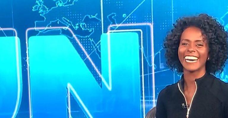 Maju Coutinho se pronuncia pela primeira vez após ocupar a bancada do JN: ”Imensurável”