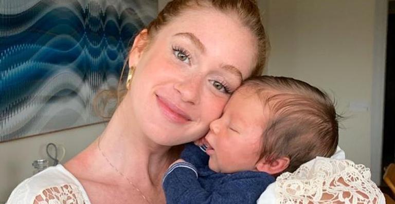 Atriz defende integridade de Marina Ruy Barbosa: ”Não poderia ter escolhido madrinha melhor para meu filho”