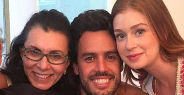 Sogra de Marina Ruy Barbosa se pronuncia em apoio à atriz