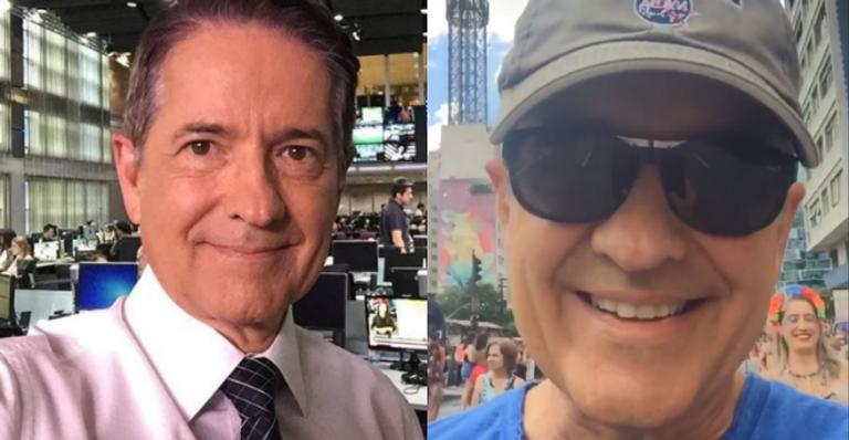 Carlos Tramontina faz rara aparição ao lado da esposa e cai na folia do carnaval de São Paulo