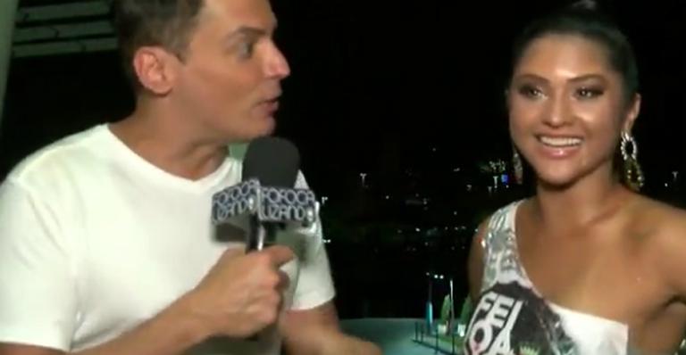 Confrontada por Leo Dias, Mileide Mihaile evita comentar vídeo polêmico com Safadão