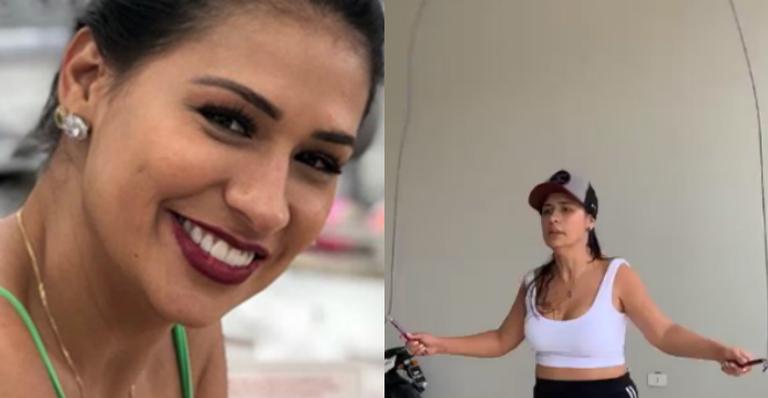 Simone treina pesado e surpreende marido com determinação e boa forma: ”Focada”