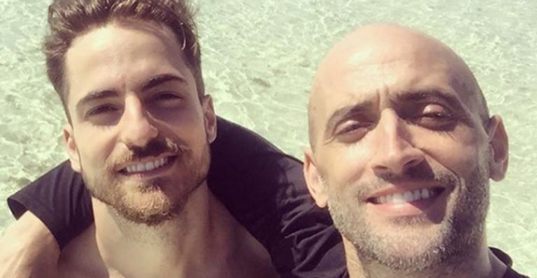 Paulo Gustavo recebe homenagem do marido, Thales Bretas: ”Me faz rir e chorar”