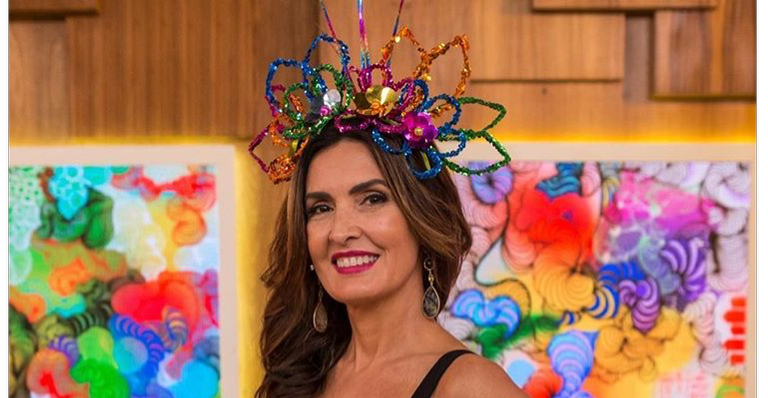 Fátima Bernardes mostra sua preparação para comentar os desfiles de Carnaval