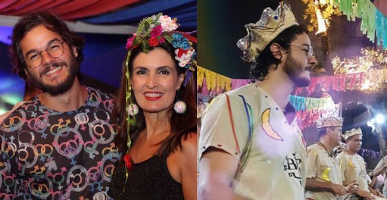 Túlio Gadêlha curte o carnaval de rua em Recife e fãs questionam: ”Cadê a Fátima?”