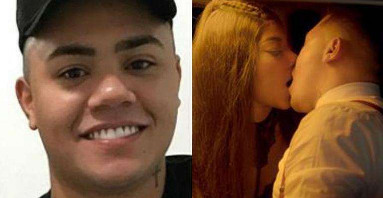Após ser pai pela primeira vez, Felipe Araújo esclarece beijo quente com Ludmilla