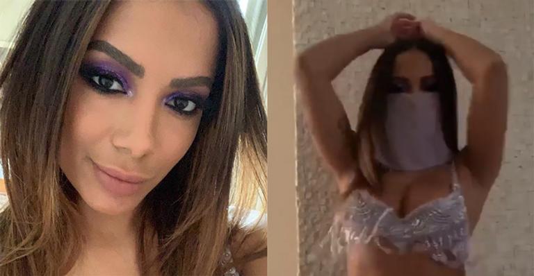 Anitta abusa da sensualidade ao se fantasiar de Feiticeira