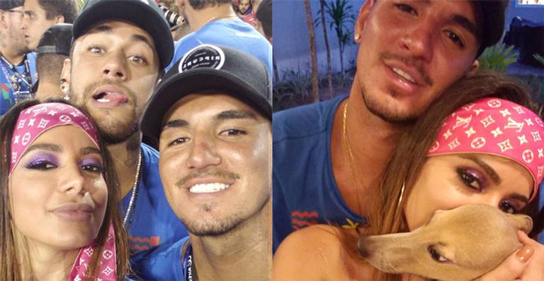 Anitta beija Neymar Jr e leva Gabriel Medina para sua mansão no Rio