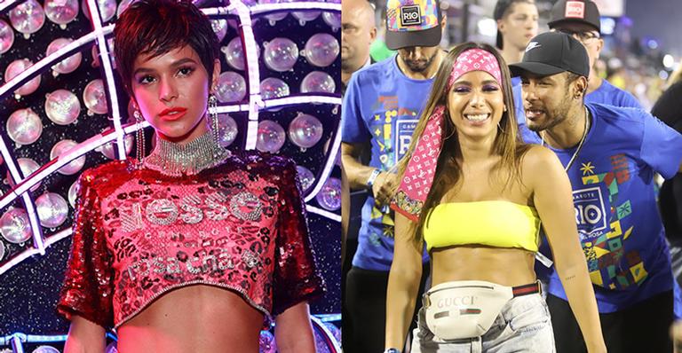 Bruna Marquezine para de seguir Anitta e perfil no Instagram sai do ar