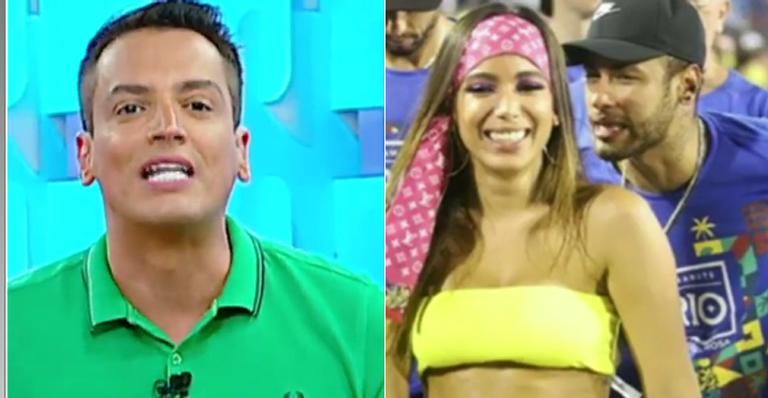 Leo Dias conta quanto pagou pelo vídeo em que Anitta aparece beijando Neymar