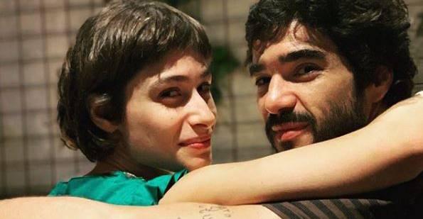 Em momento raríssimo, Luisa Arraes compartilha clique ao lado de Caio Blat e se declara
