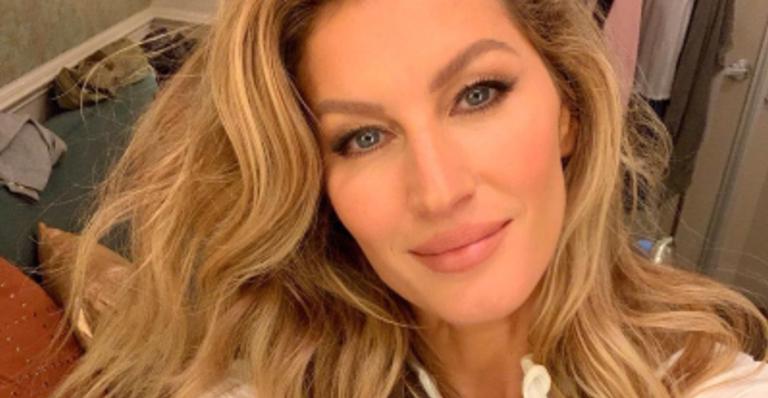Gisele Bündchen compartilha momento fofo entre Tom Brady e filho