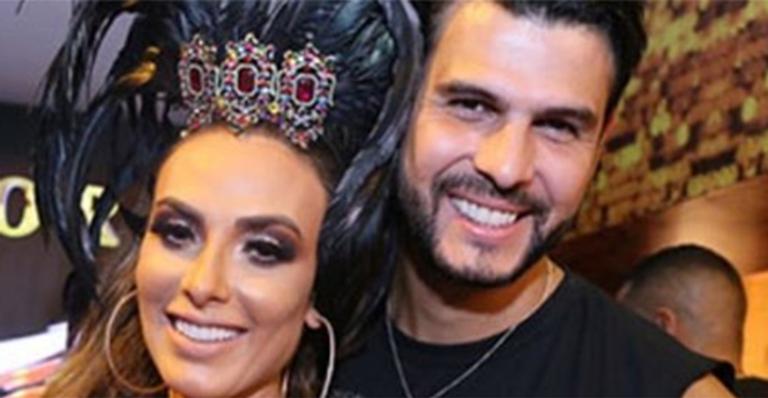 Nicole Bahls publica foto com o marido e se pronuncia sobre rumores de término