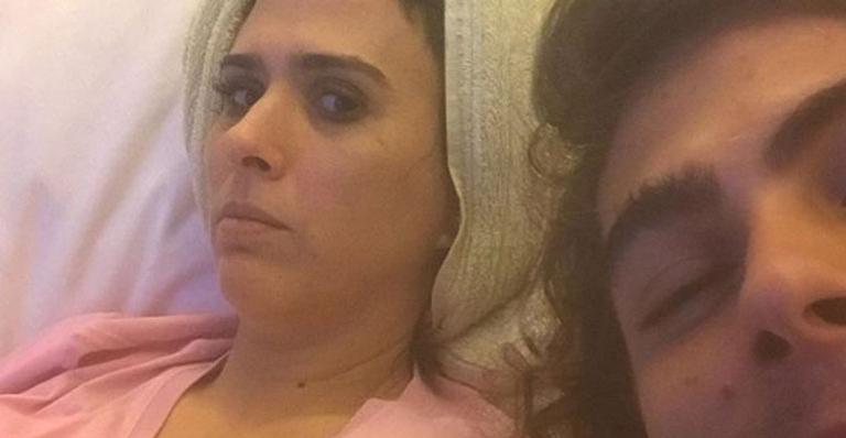Grávida, Tatá Werneck surge em novo clique com Rafael Vitti: ”Mamãe de repouso”
