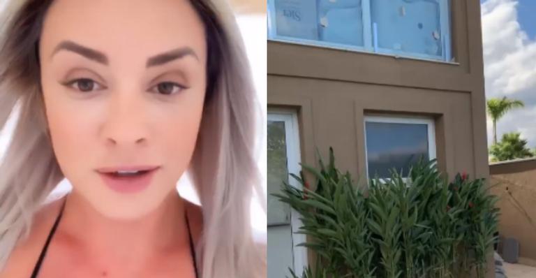 Juju Salimeni deixa fãs boquiabertos ao exibir a nova mansão de três andares: ”Quase pronta”