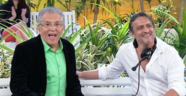 Carlos Alberto de Nóbrega ameaça o filho: ‘Tiro ele do programa’