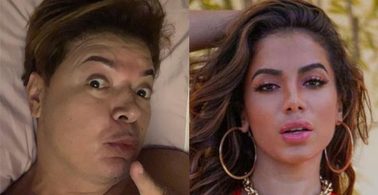 David Brazil revela vídeo íntimo com Anitta em que cantora surge de lingerie