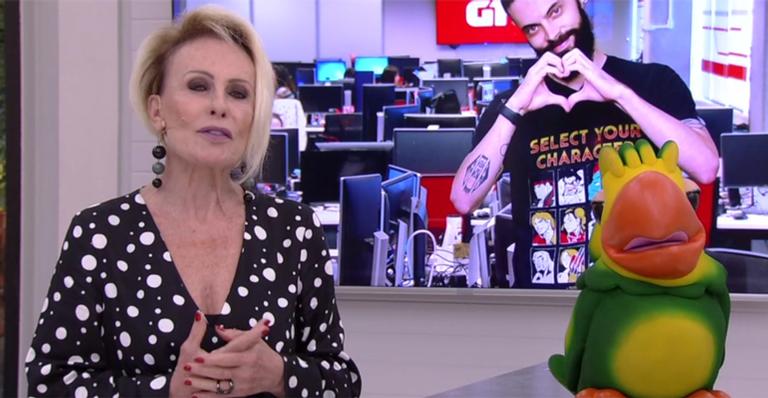 Ana Maria Braga alfineta Cauê Fabiano que responde à altura