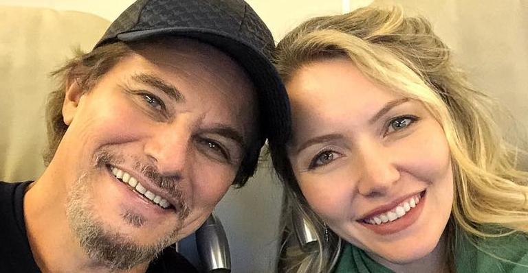 Aniversariante do dia, Edson Celulari ganha homenagem da mulher: ”Meu galego”