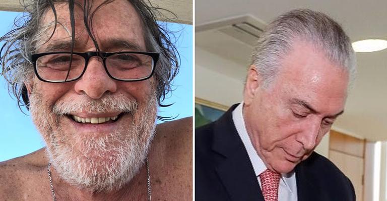 José de Abreu comemora prisão de Michel Temer: ”O ex-colega dançou”