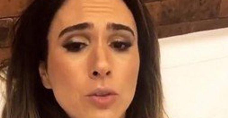 Tatá Werneck recebe diagnóstico de problema raro na gravidez: “Passo o dia olhando para o teto”