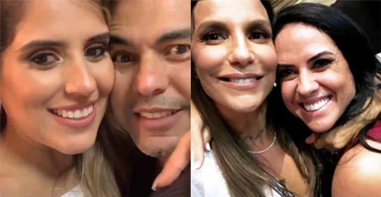 Pela primeira vez, Graciele Lacerda e Camilla Camargo gravam juntas para programa de TV