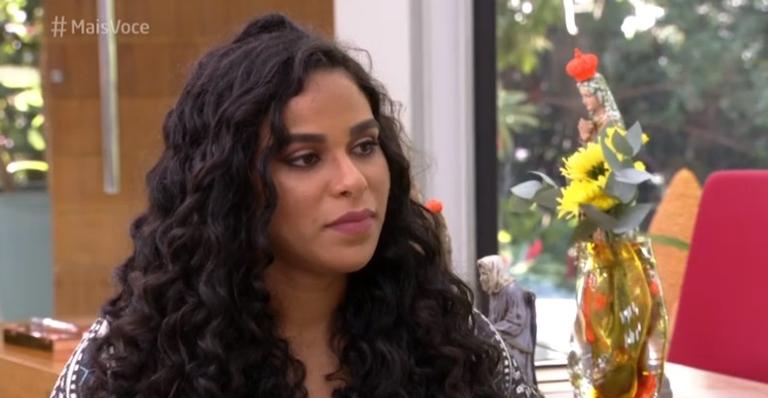 No ‘Mais Você’, Elana fala sobre relação com Danrley: ”Me apaixonei por ele como amigo”