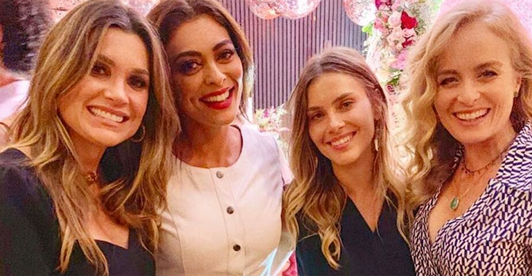Juliana Paes reúne famosos em festa de aniversário luxuosa