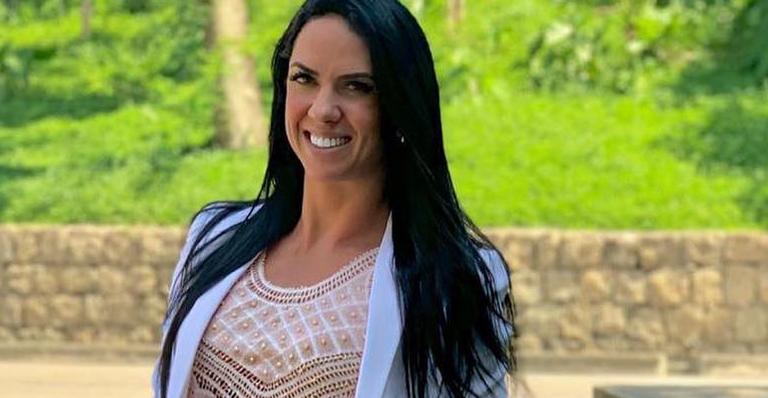 Graciele Lacerda surge deslumbrante nos Estúdios Globo e faz mistério