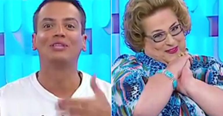 Leo Dias pressiona e Mamma Bruschetta conta detalhes de sua experiência com aplicativos de paquera