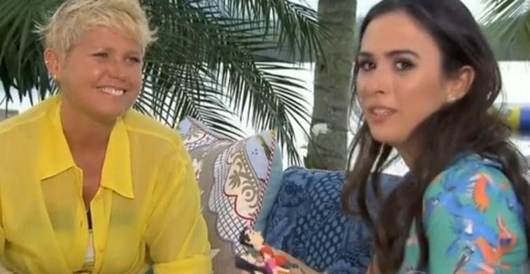 Tatá Werneck relembra infância com Xuxa: “Minha primeira experiência na TV”