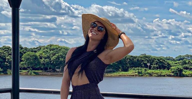 Graciele Lacerda anuncia que vai ficar longe das redes sociais, mas tranquiliza fãs