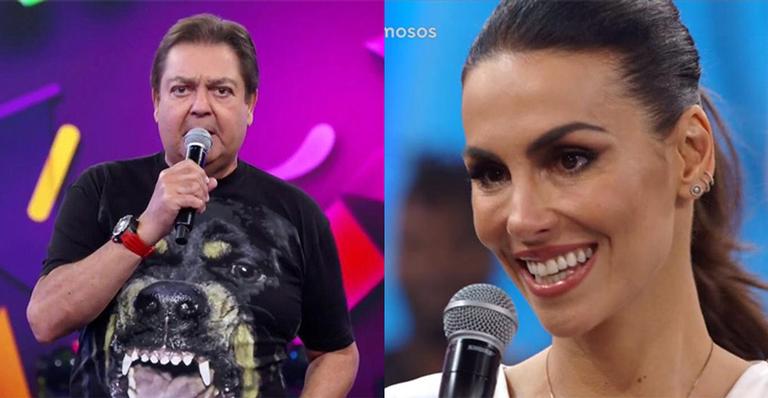 Faustão erra o nome de Mel Fronckowiak e internet não perdoa