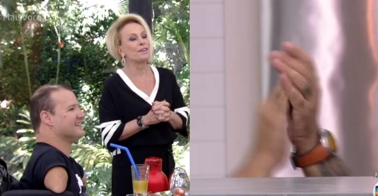 Ana Maria Braga se emociona e Louro José quebra o protocolo durante o ‘Mais Você’