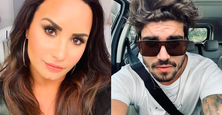Demi Lovato segue Caio Castro nas redes sociais e confunde fãs